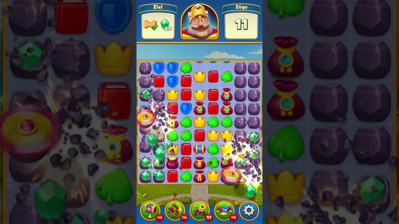 Royal Match Level 1330 [Gameplay] [normal speed | optimized for smartphones]