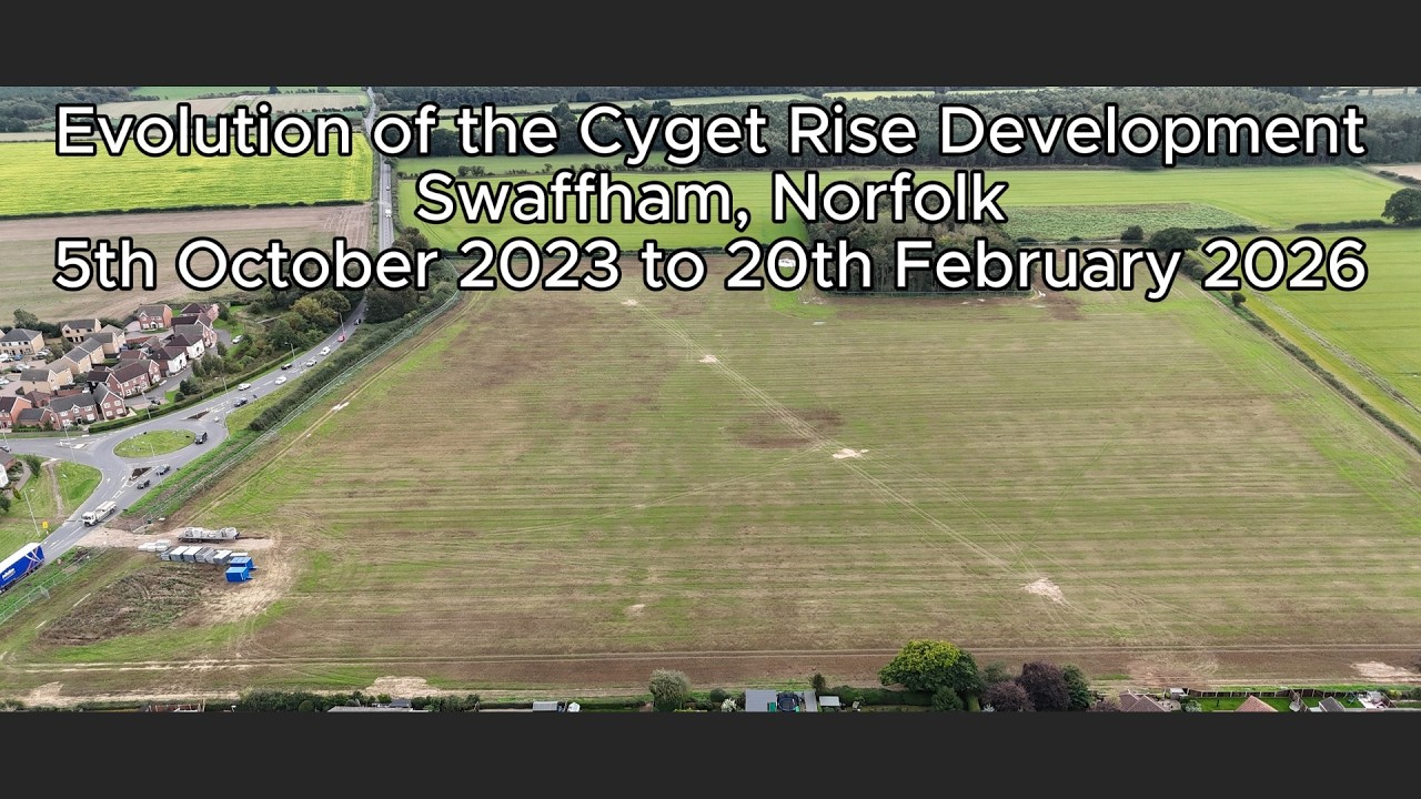 Cygnet Rise, Swaffham - Weekly time lapse (Feb 2026)