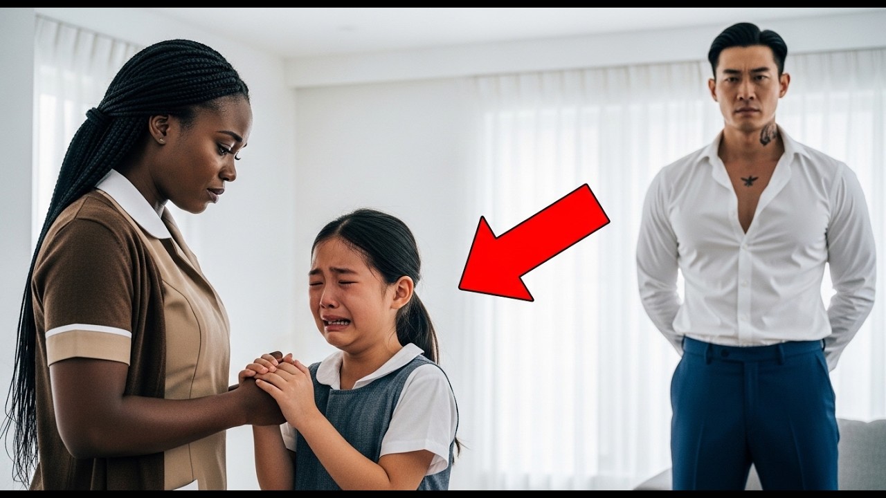 240. The Korean Mafia Boss Found His Daughter Crying Alone — Until the New Maid Took Her Hand in S