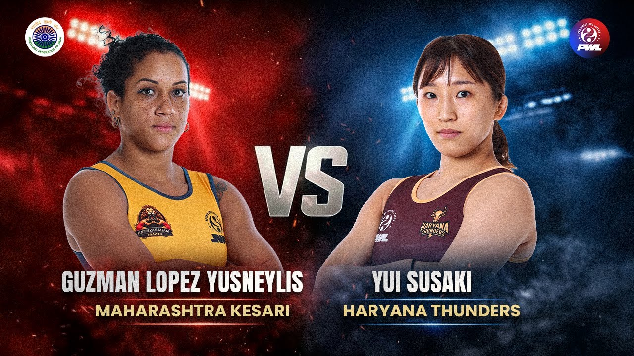 Yui Susaki vs Yusneylis Guzman | 53 KG | Day 9 Match 1 | PWL 2026 