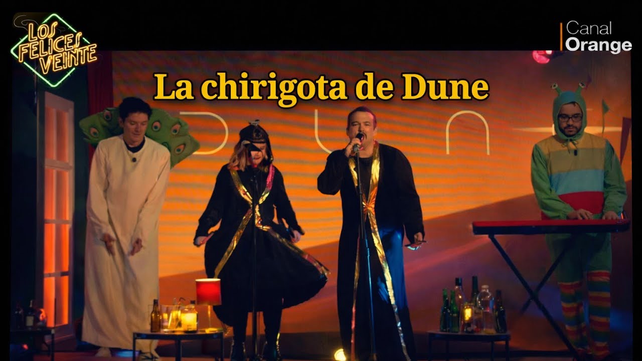 La Chirigota de Dune – Actuación mítica del programa Los Felices Veinte (Orange TV)