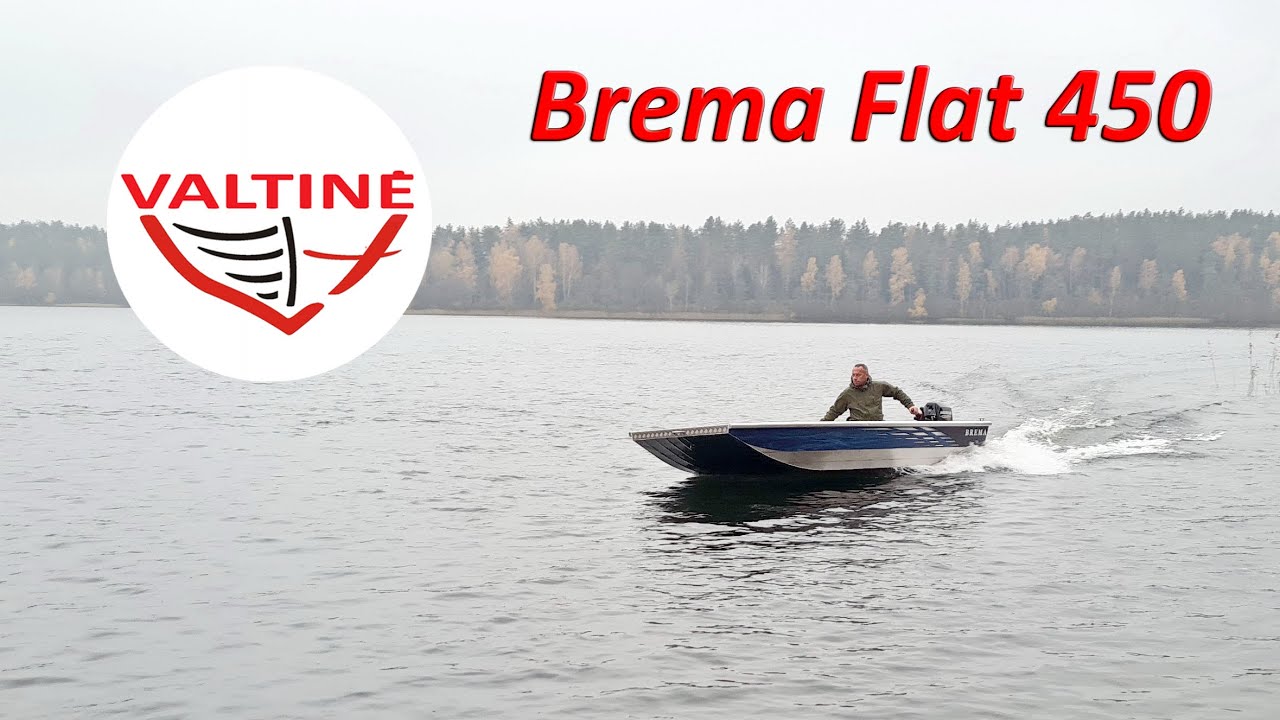 Aliumininė valtis Brema 450 Flat / Aluminium boat Brema 450 Flat
