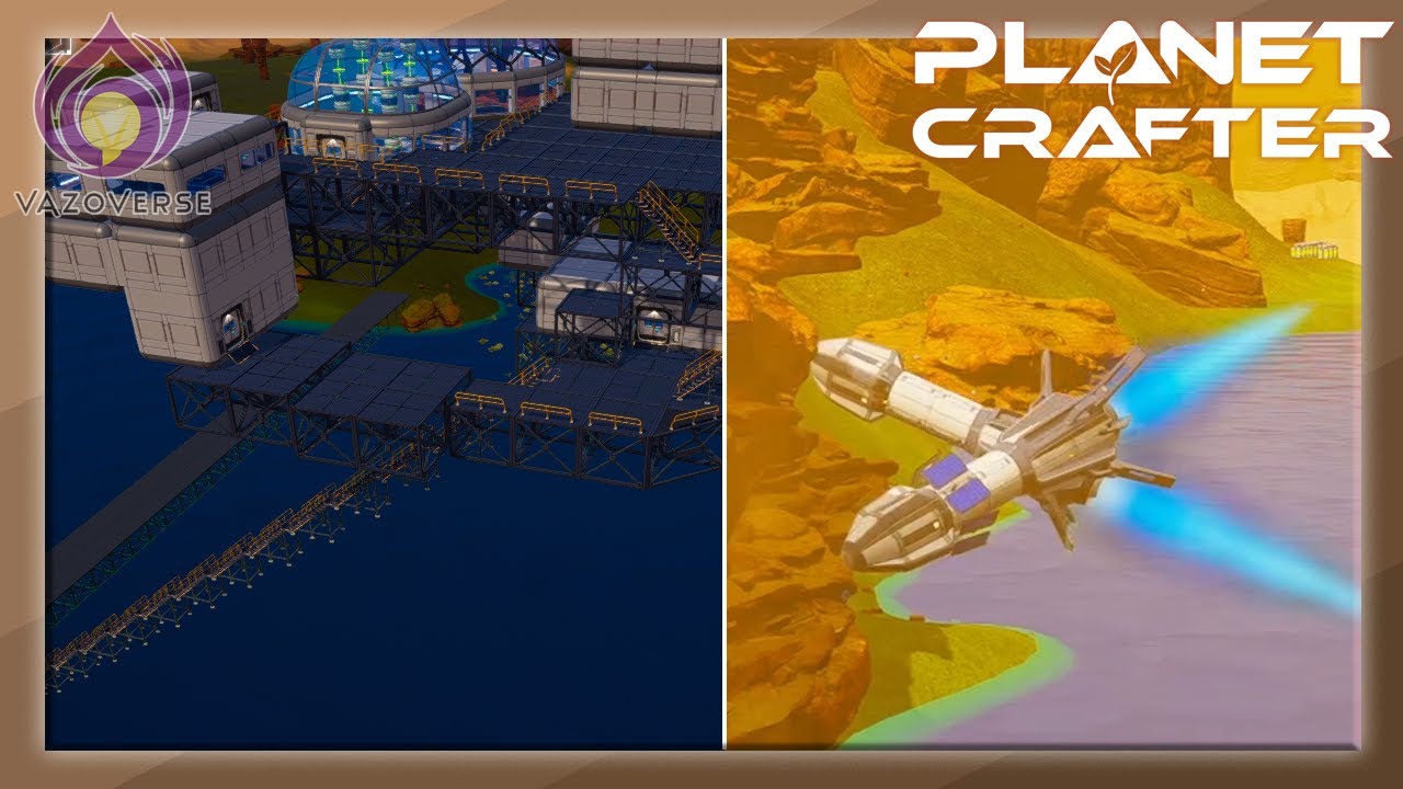SKY BASE AND ROCKETS | Planet Crafter