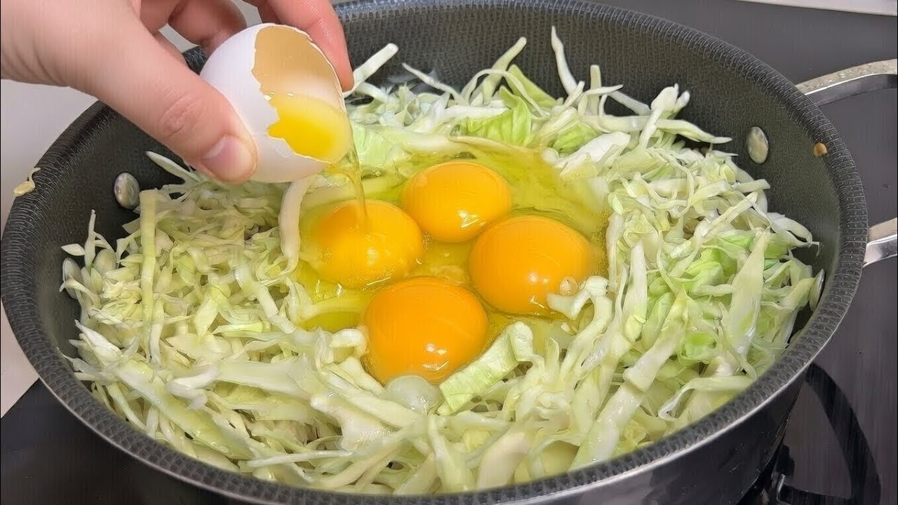 ! Niemand glaubt, dass es eine Kohl-Pizza in 15 Minuten ist! Es schmeckt besser als Pizza!