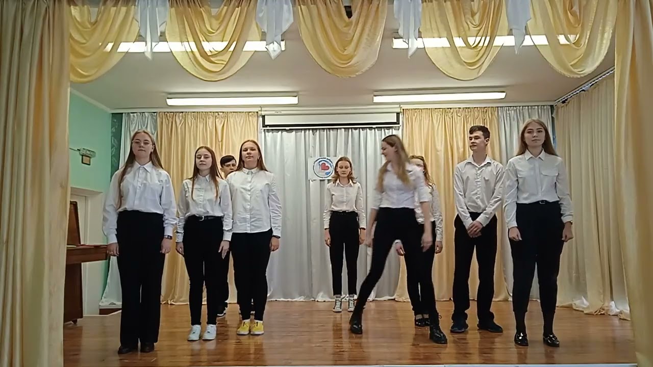 Визитка волонтерского отряда Горячее сердце Верейковская СШ
