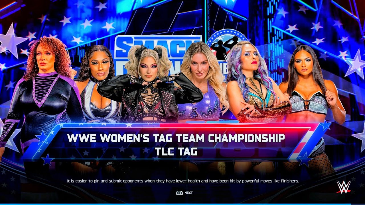 WWE Women's Tag Team Team Tittles Triple Threat 