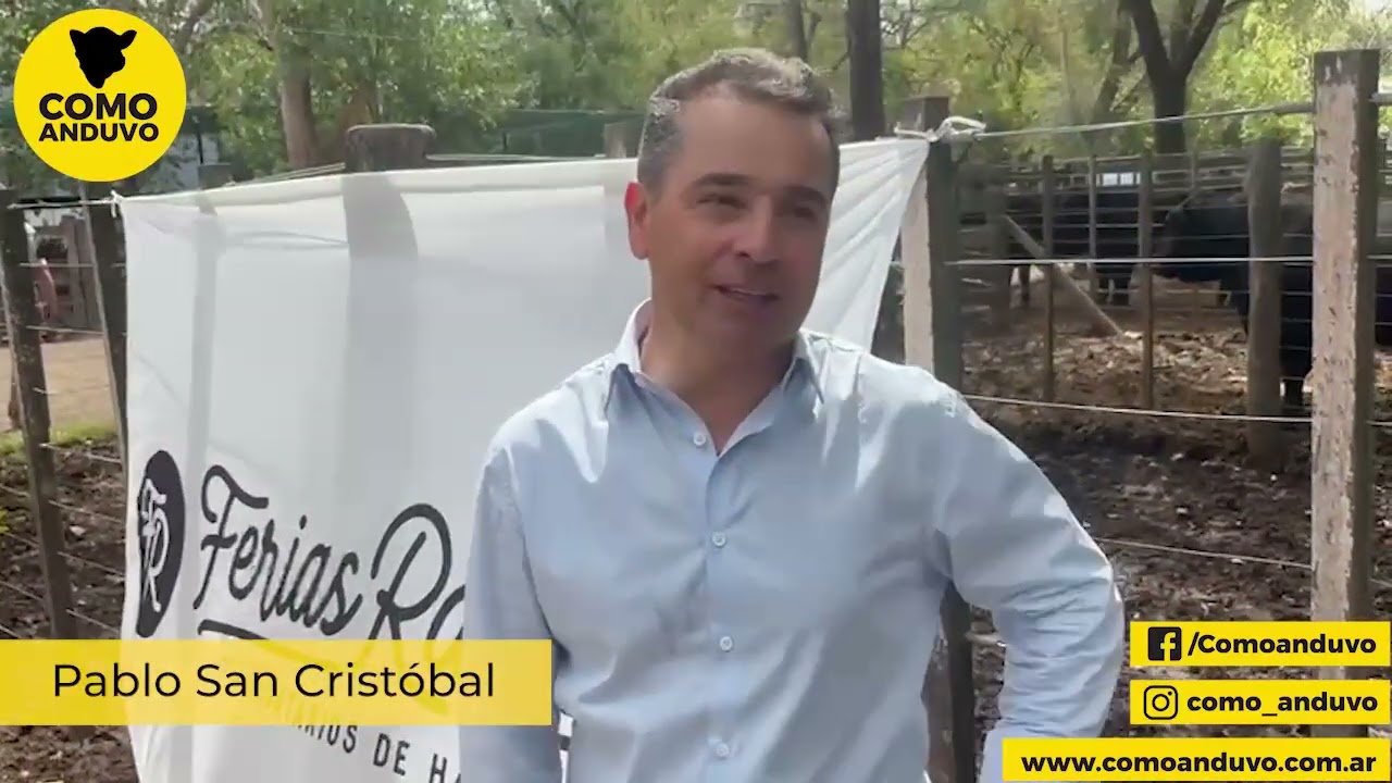 Pablo San Cristóbal; Ferias Rauch 12/3/26.
