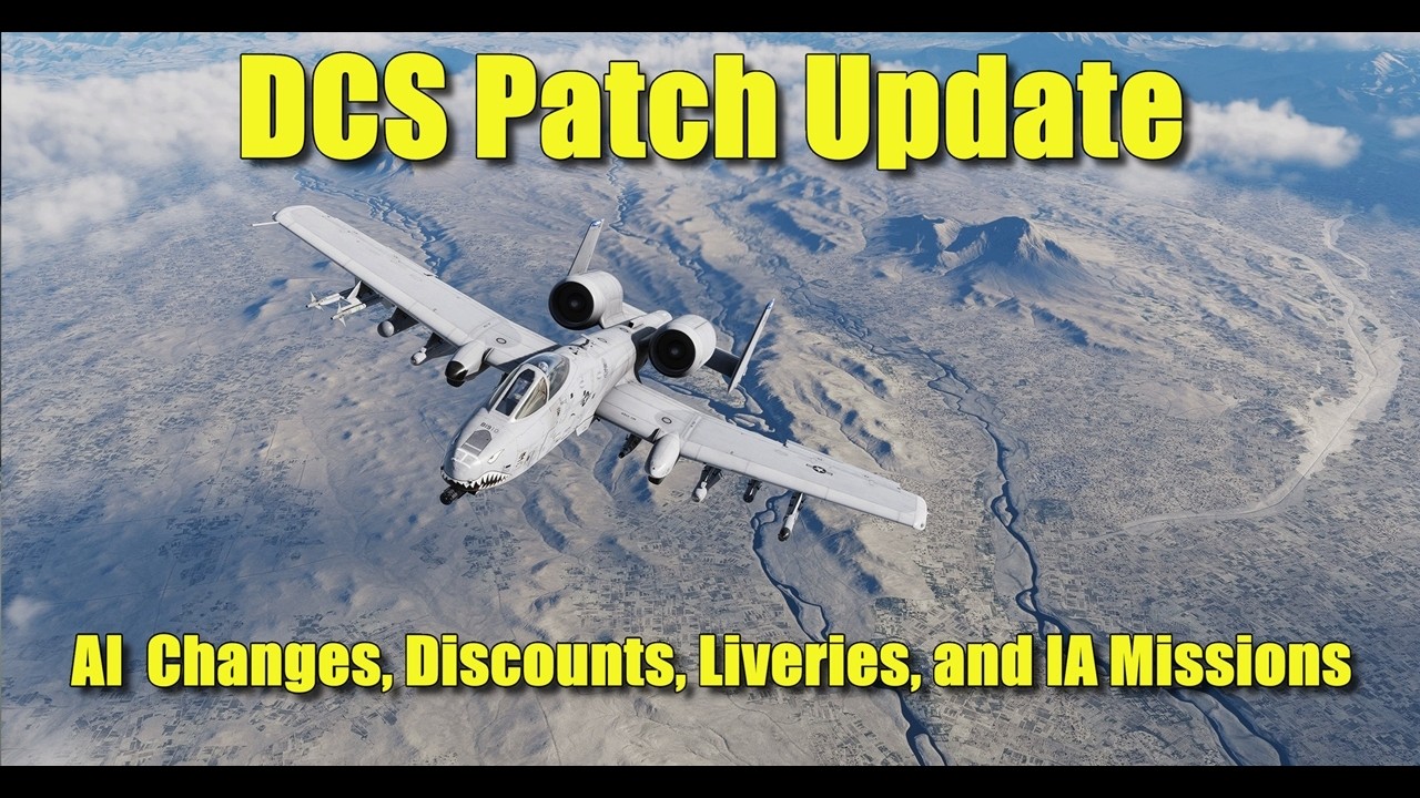 DCS SITREP №35 2026: Обновления большого патча, ИИ, ливреи, миссии IA