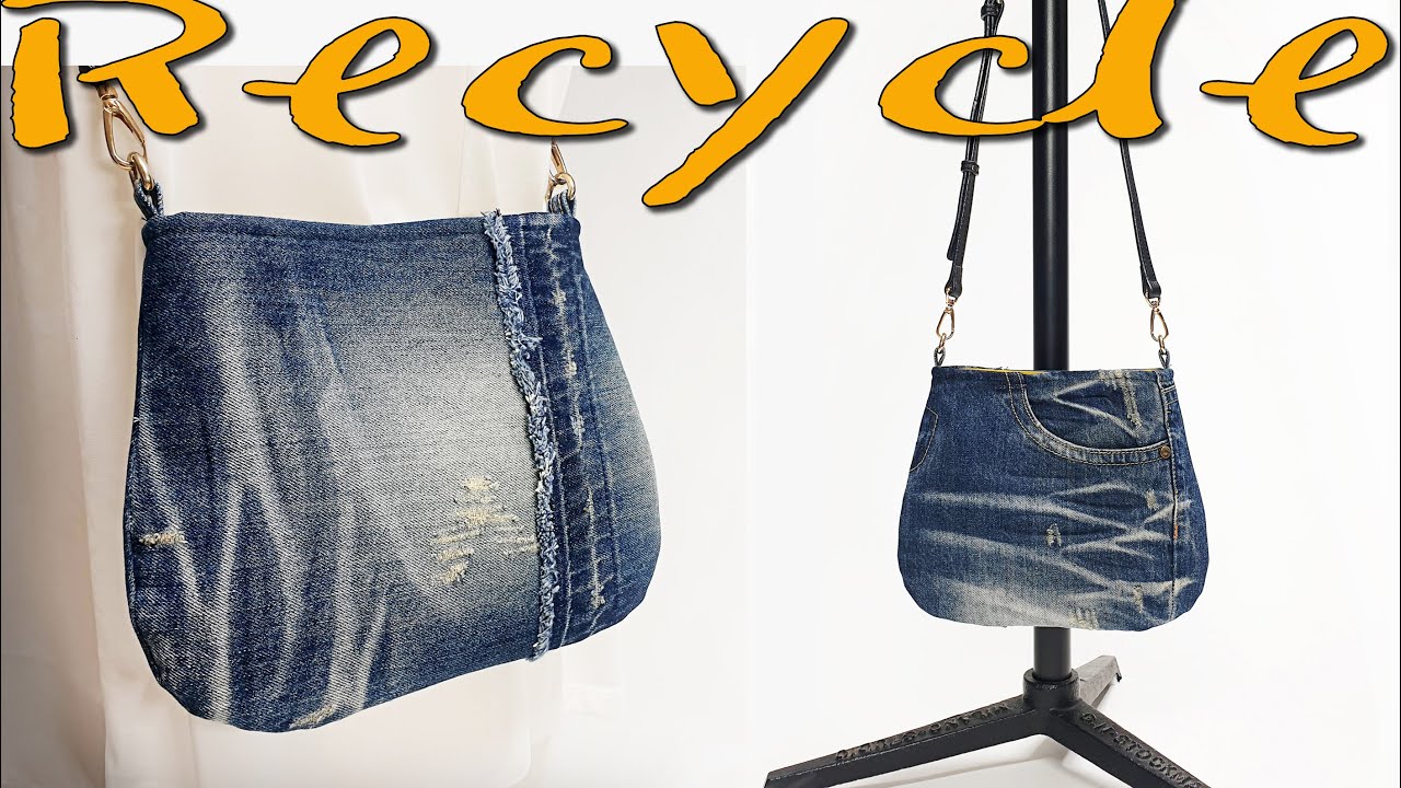 diy/청바지 리폼/리폼/가방만들기/denim tote bag tutorial/tote bag sewing tutorial/diy jeans bag hand sewing/청바지가방