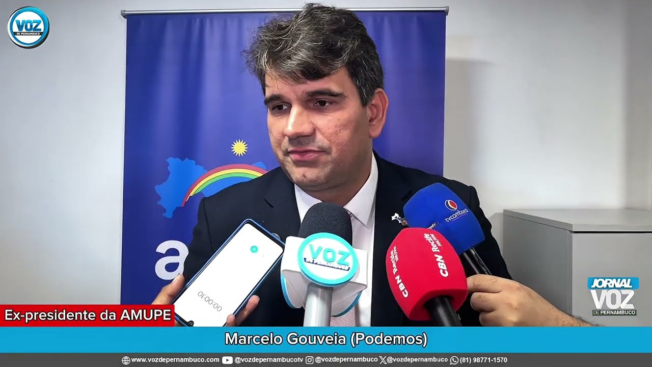 Ex-presidente da AMUPE Marcelo Gouveia sobre posse do novo presidente - 17-03-2026