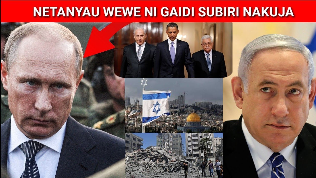 PUTIN AMEAPA KUWASIDIA WAZEE WA GAZA MPAKA MWISHO