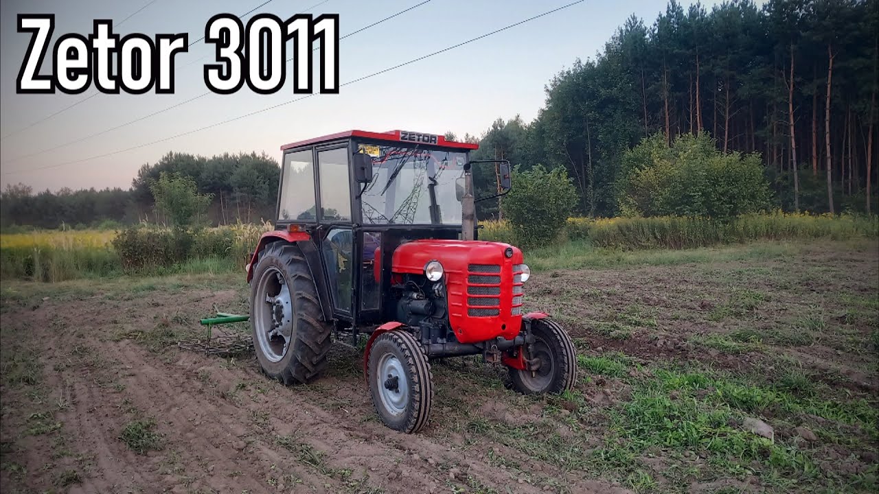 Zetor 3011 - Kilka zmian & Powrót z pola ✭ Wieczorne Bronowanie 2023