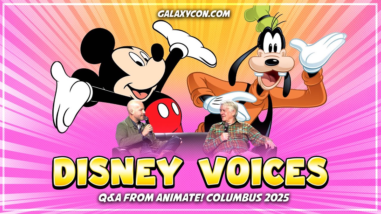 Disney Voices (Mickey Mouse and Goofy) Q&A | Animate! Columbus 2025