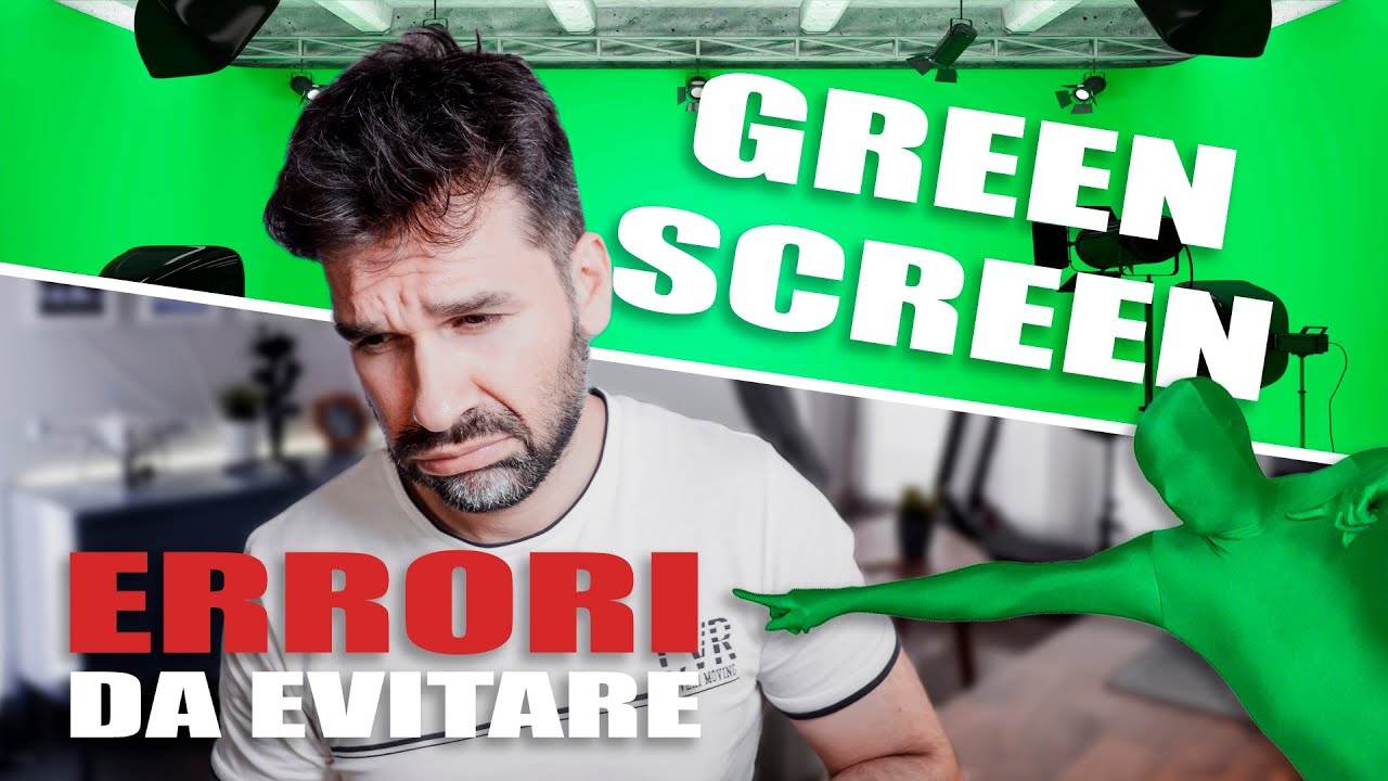 Top errori da evitare quando fai Green Screen con Adobe Premiere Pro 😓