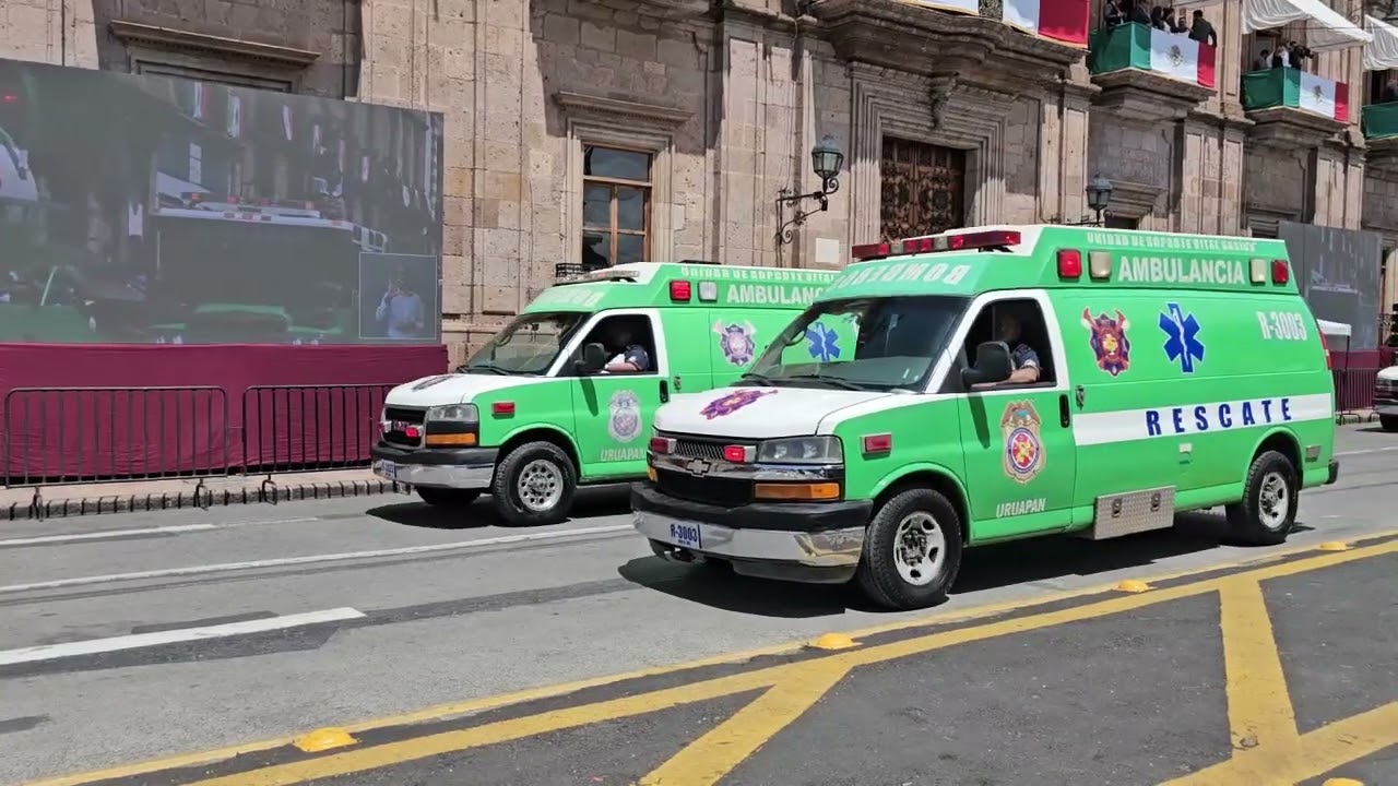 Desfile Cívico-Militar, Morelia, Michoacán. (30.09.24).