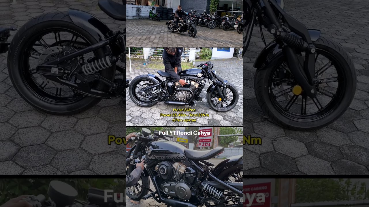 Suaranya Merdu! Keeway benda napoleon bob 250