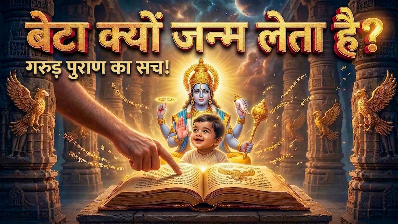 बेटे के जन्म लेते ही क्यों बदल जाती है घर की किस्मत? गरुड़ पुराण का गुप्त रहस्य ! Garud Puran