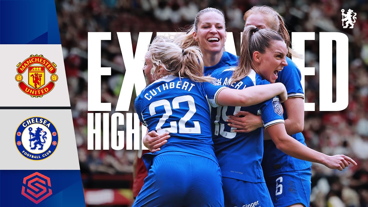 Man United Women 0-6 Chelsea Women | WSL CHAMPIONS! 🏆 | HIGHLIGHTS & MATCH REACTION | WSL 23/24