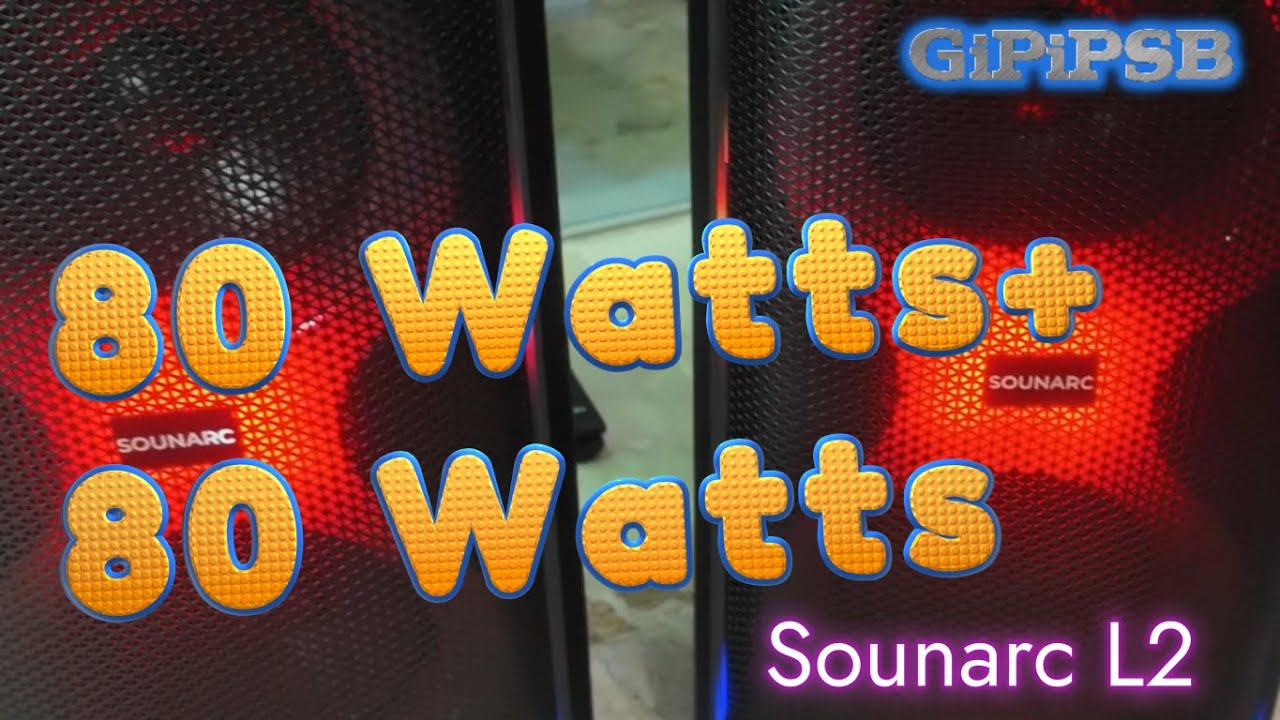 Collegare assieme due casse Bluetooth da 80Watts - Sounarc L2 TWS pairing