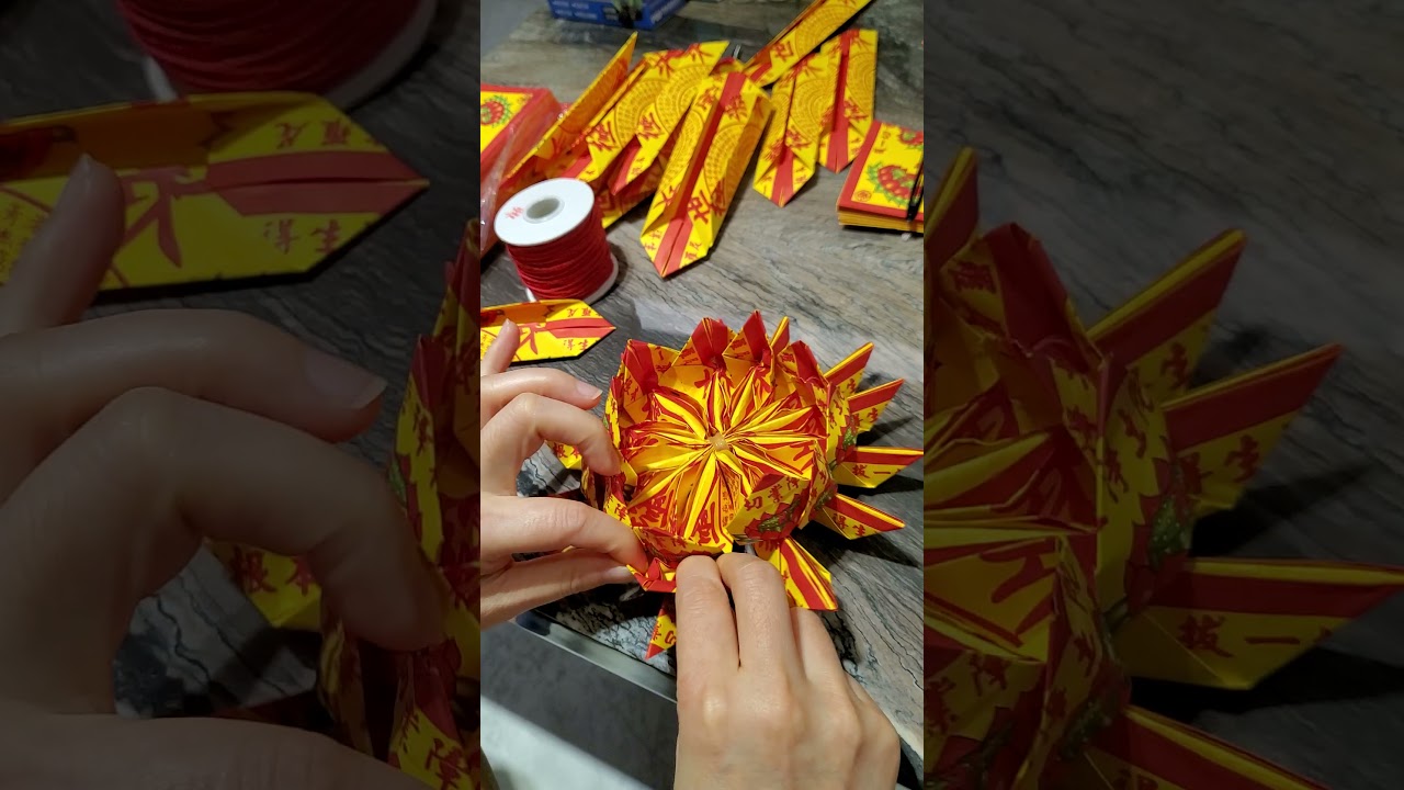 摺蓮花教學