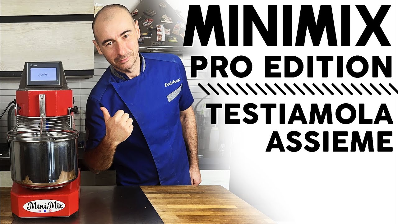 MINI MIX PRO: mettiamo alla prova questa impastatrice!