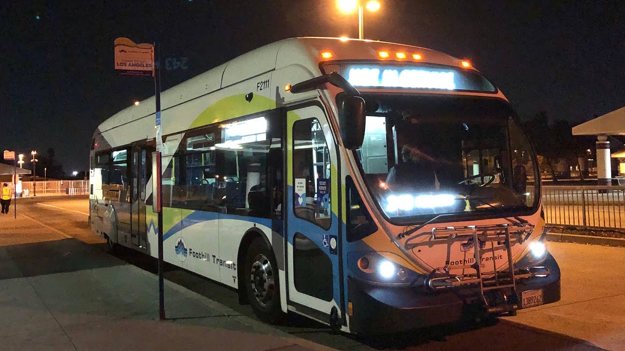 Foothill Transit 2013 NABI 42-BRT CNG #F2111