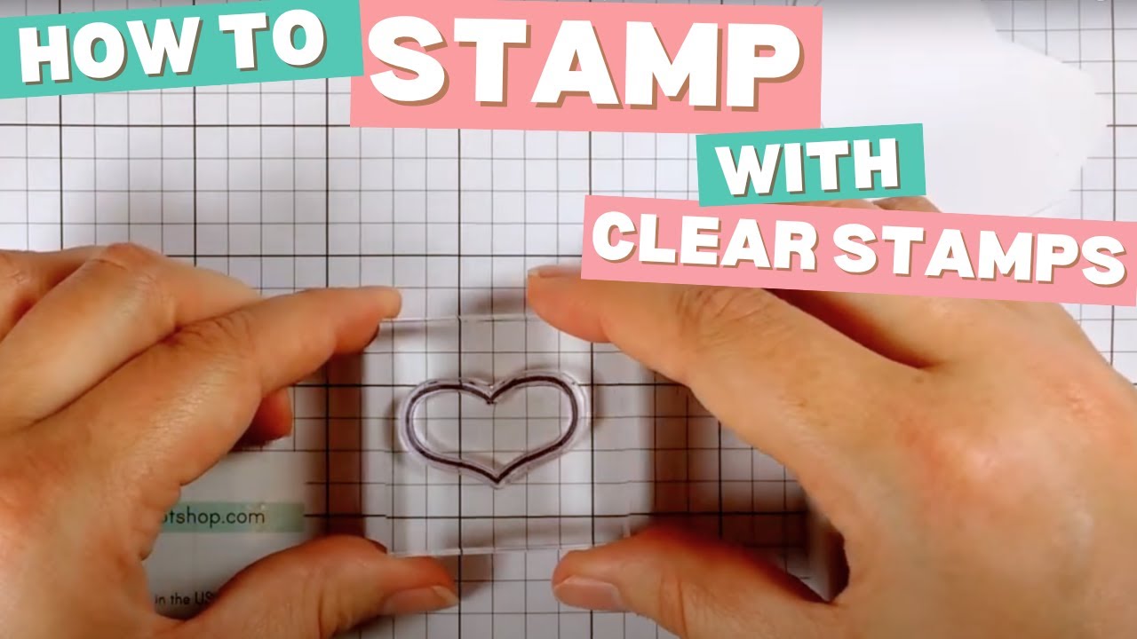 How to Use Clear Stamps (QUICK & EASY Beginner Tutorial!)