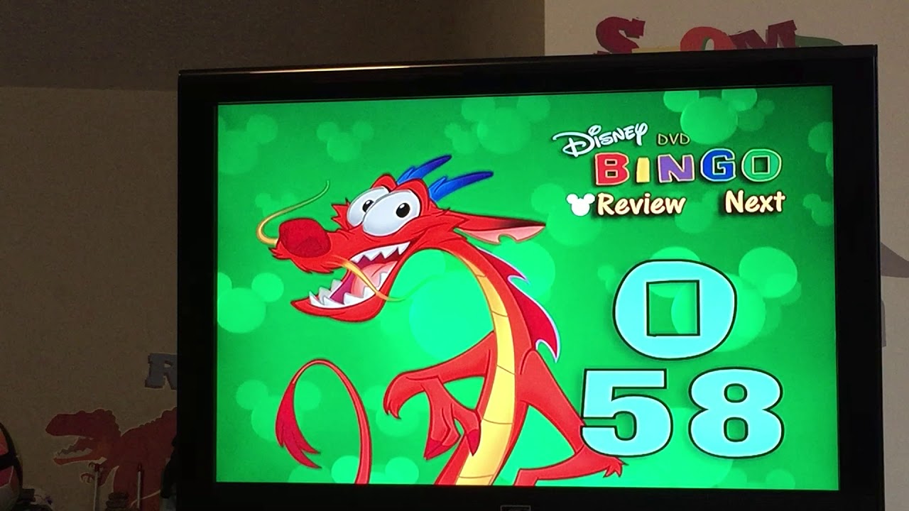 Disney Bingo DVD game3