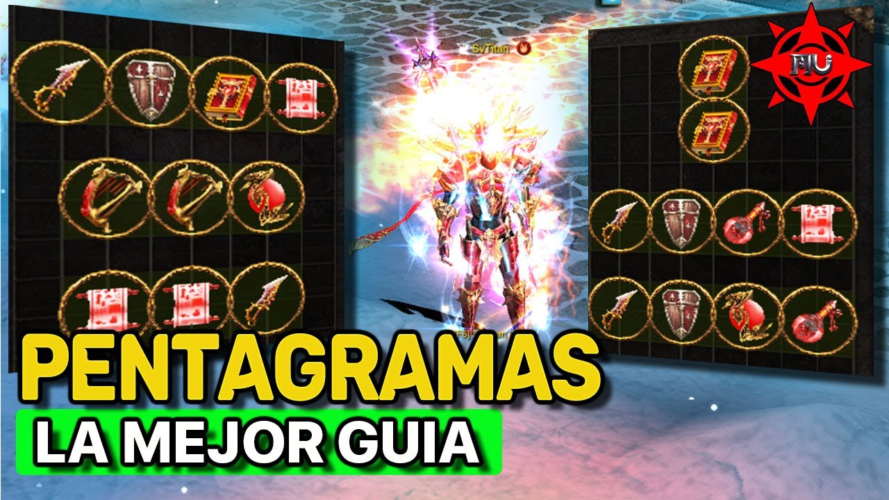 ⚔️GUIA PENTAGRAMAS | SISTEMA ELEMENTAL  / MU ONLINE / SEASON 18.2⚔️