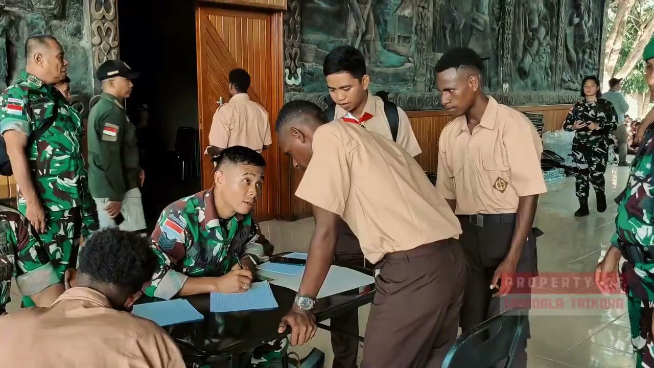 PEMBUKAAN PERSAMI BELA NEGARA KKRI KODAM MANDALA TRIKORA