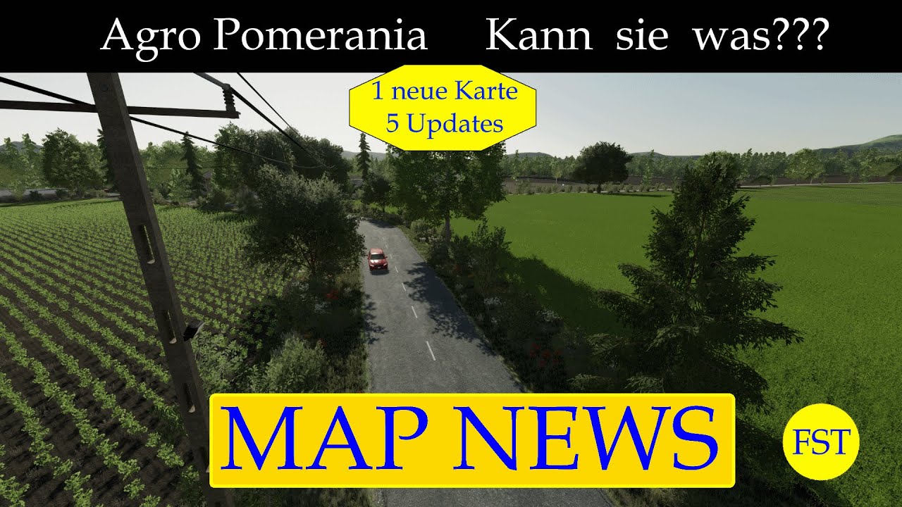 LS22 MAP NEWS Agro Pomerania Kann sie was? 11.-12.7.24 LS22 Mapvorstellung