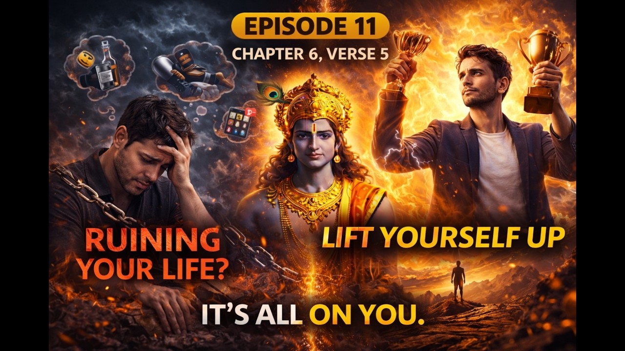No One Is Coming to Save You | Bhagavad Gita 6.5