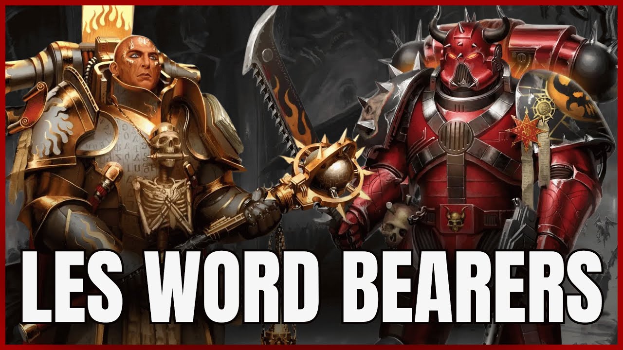 Qui sont les PREMIERS HÉRÉTIQUES Space Marines ? Les Word Bearers | Warhammer 40K Lore