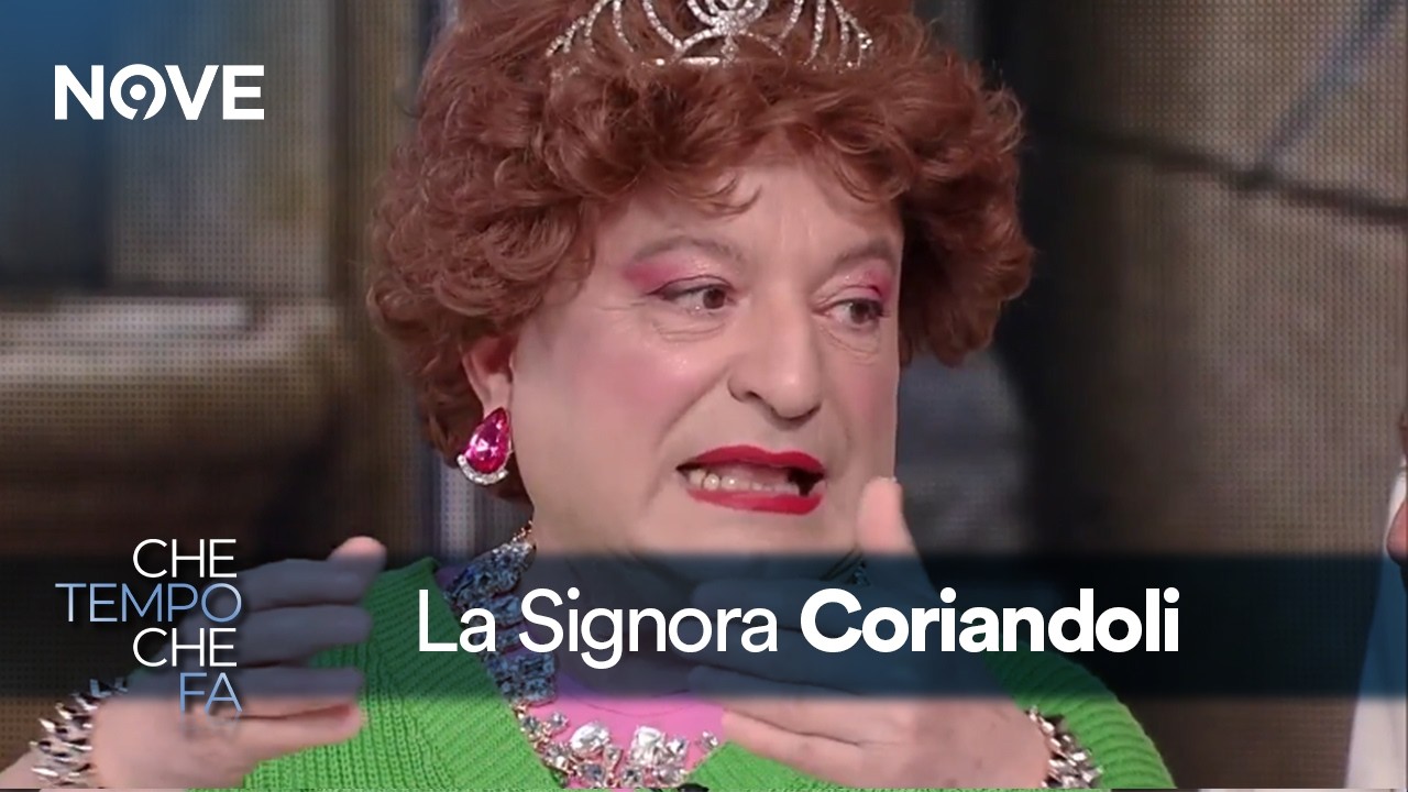 La Signora Coriandoli e il viaggio di nozze a Venezia della Clelia e del Nettuno | Che tempo che fa