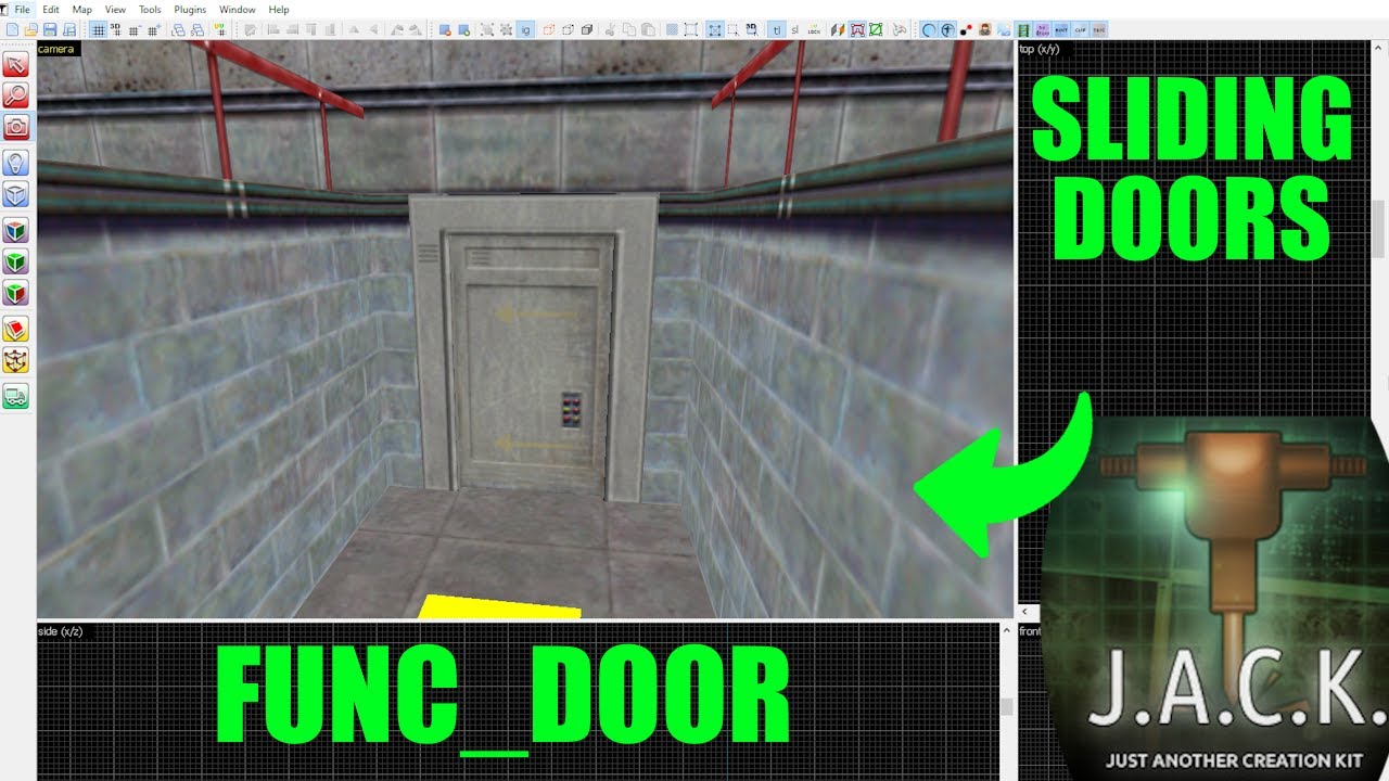 Учебник по картированию Half-Life №16 — Раздвижные двери (func_door)
