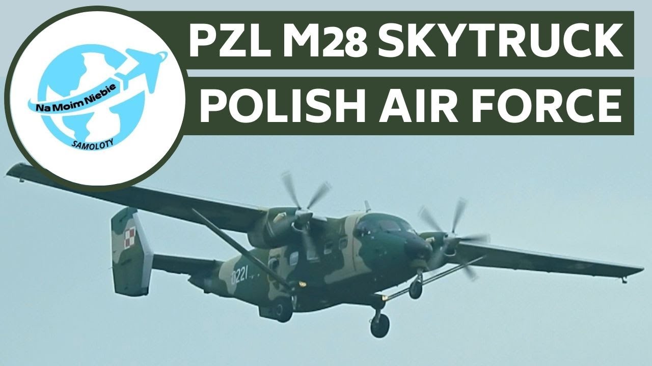 PZL M28 Skytruck POLISH AIR FORCE | landing at EPRZ Rzesz&oacute;w - Jasionka