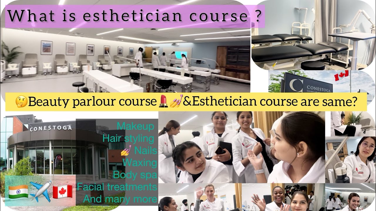 🇨🇦💅Beautician course in Canada.💄Conestoga college#esthetician#parlour