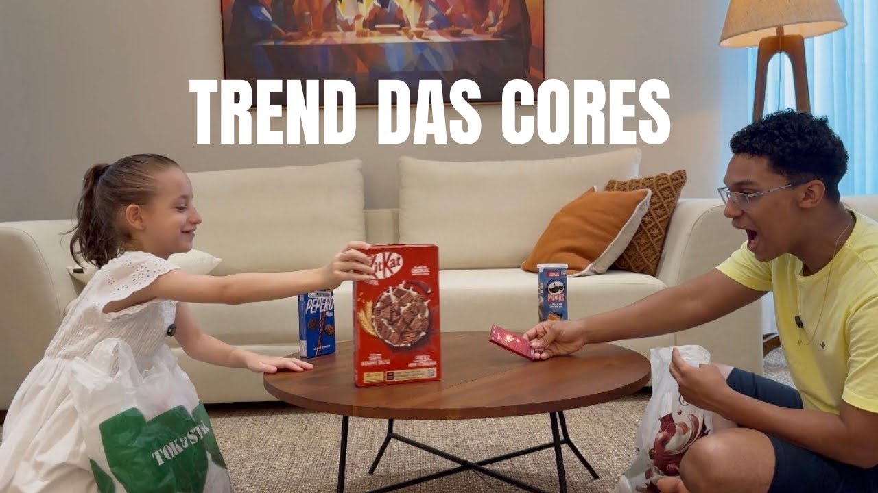 Trend das cores de doces com meu amigo Joaquim! 🩷❤️💙💚🖤