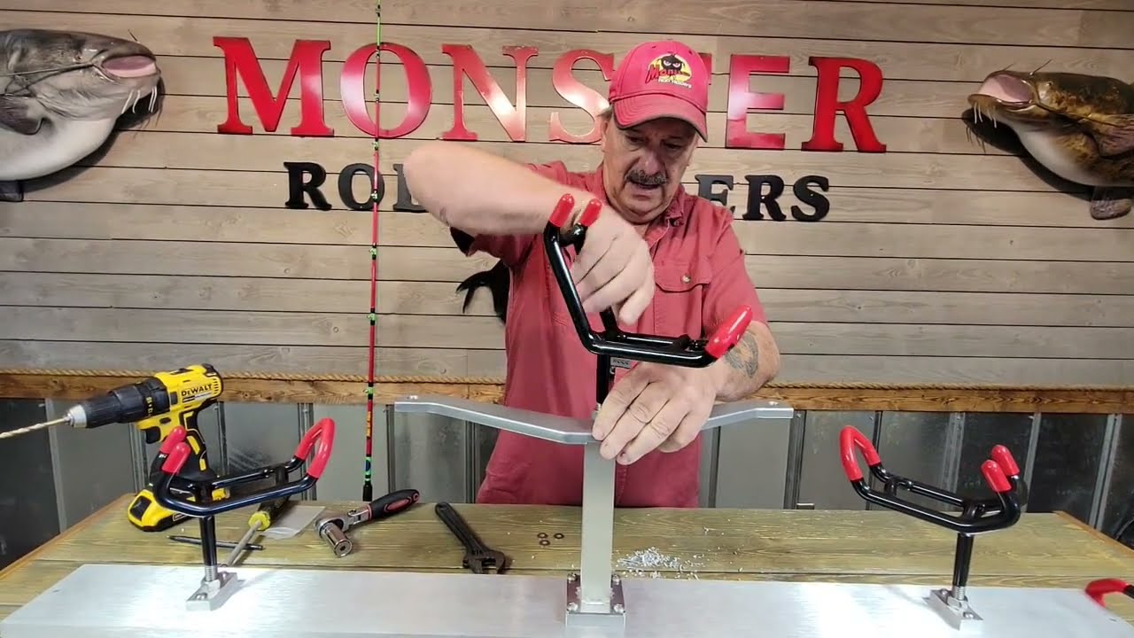 Rod Manangement System for your BOAT. How to install the Monster Corner T