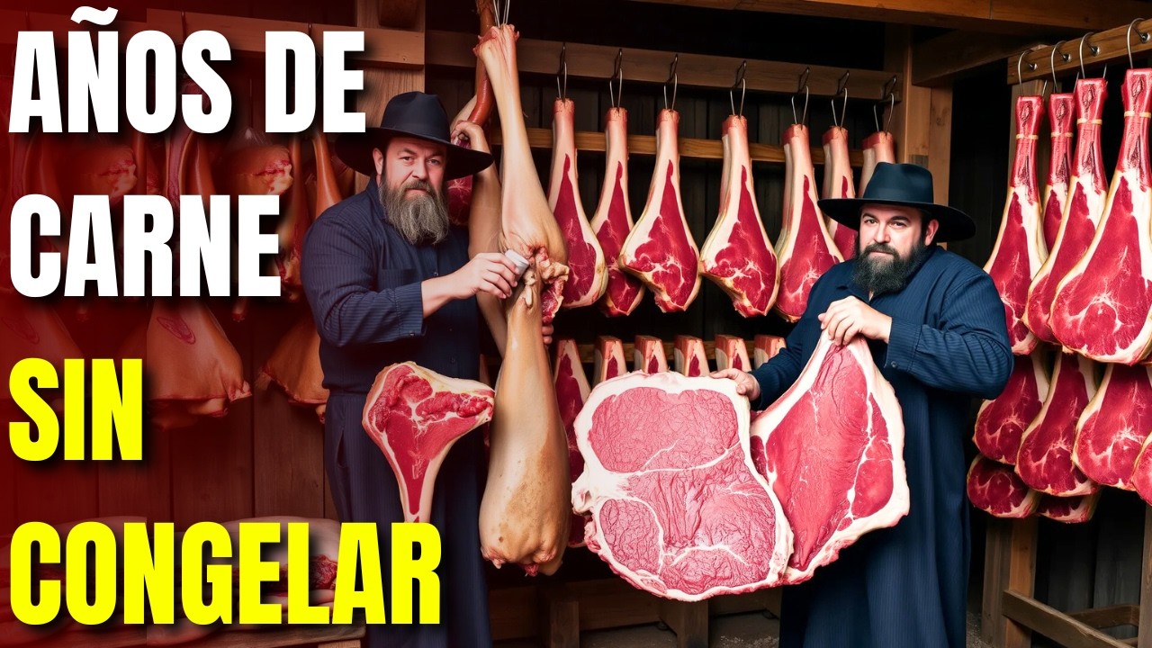 Métodos Amish para Conservar Carne por Meses Sin Refrigeración