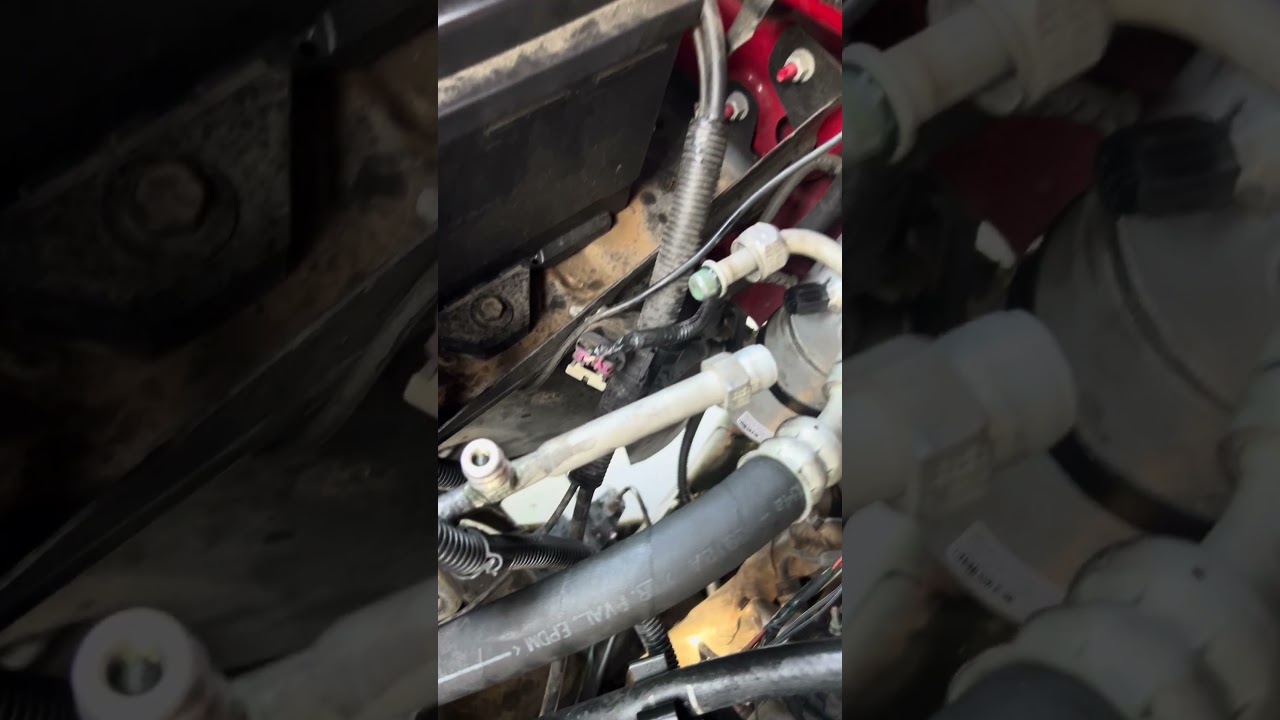 Old Orifice Tube Come out of 2013 Chevy Truck Ltz 4x4  #orificetube #chevytruck
