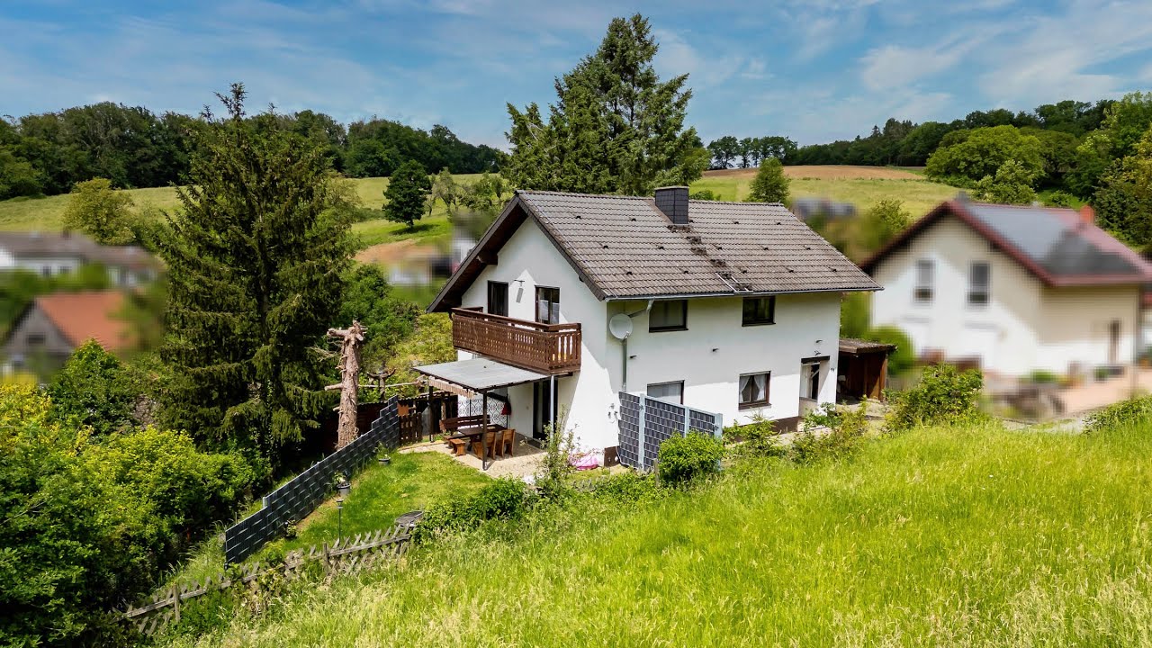 Sehr gepflegtes Einfamilienhaus in Feldrandlage zum Verkauf in Birkenau Hornbach