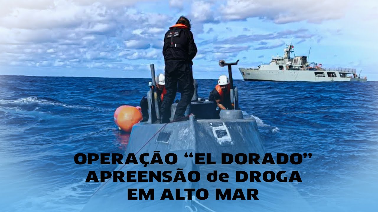Marinha colabora com a Pol&iacute;cia Judici&aacute;ria na apreens&atilde;o de droga a bordo de um narco submarino