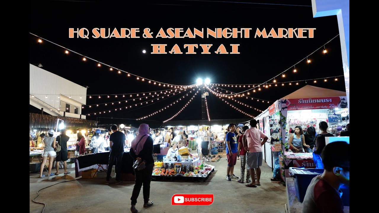 HY SQUARE & ASEAN NIGHT MARKET (IN BLACK & WHITE)