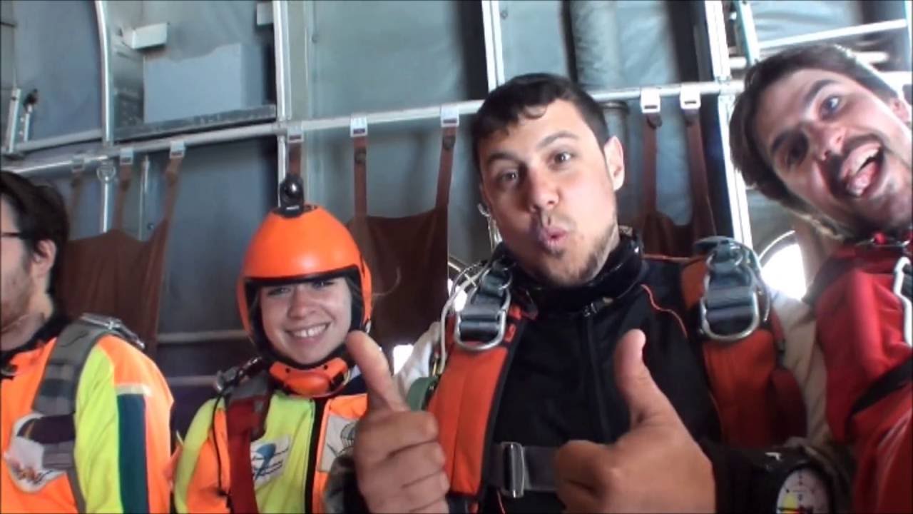 Saut en Tandem de Ludivine au club de parachutisme Abeille du Havre