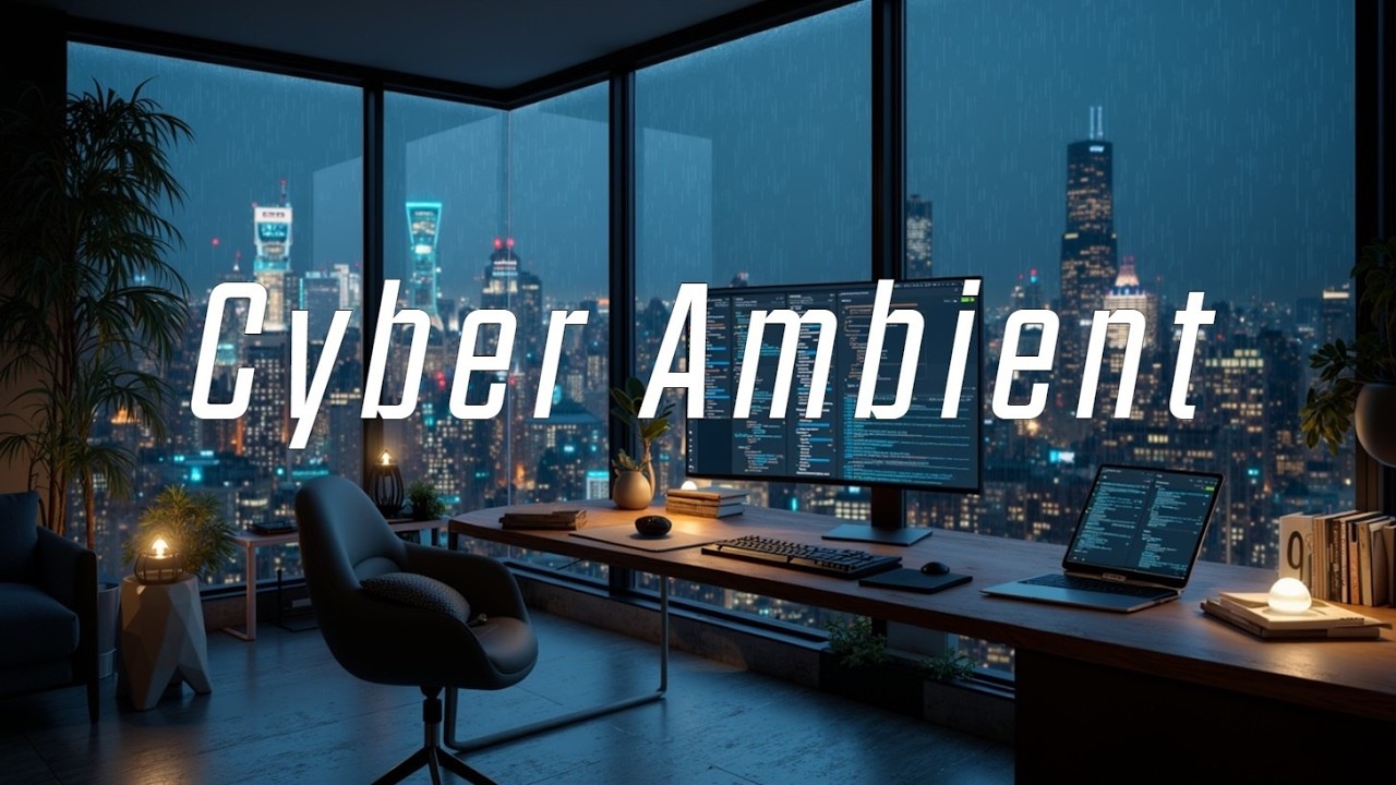 Night Coding Music | Dark Hacker Atmosphere & Ambient Focus for Extreme Programming Flow