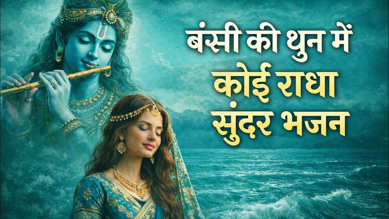 बंसी की धुन में खोई राधा | Radha Krishna Bhajan | 
