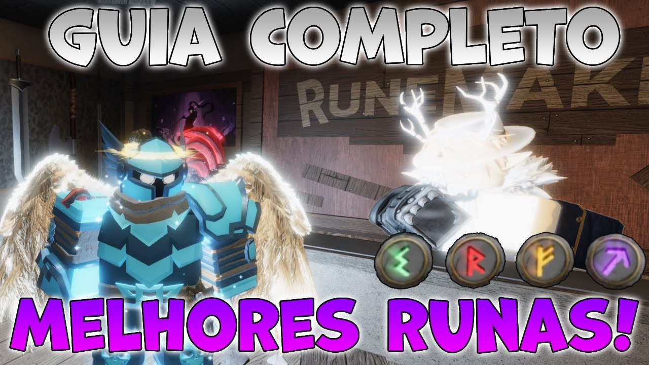 MELHORES RUNAS PARA PICARETA, ESPADA E ARMADURA NO THE FORGE!! GUIA COMPLETO APRENDA A USAR!!