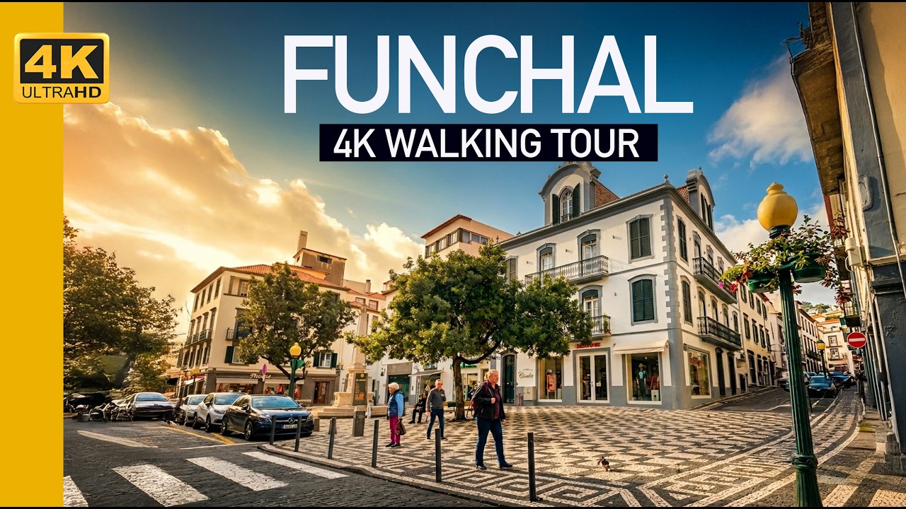 Funchal, Madeira, Portugal | Beautiful walking tour
