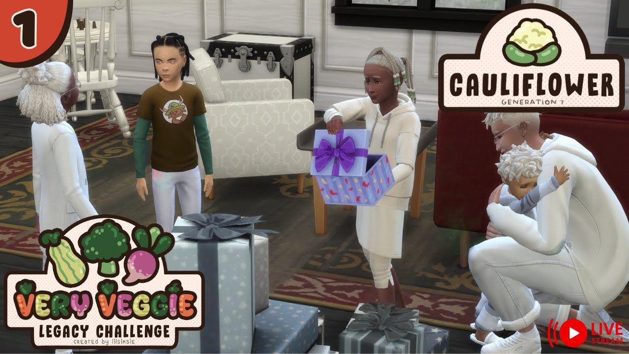 STARTING the CAULIFLOWER  generation  | Very Veggie Legacy Challenge | Gen 7 | Ep 1